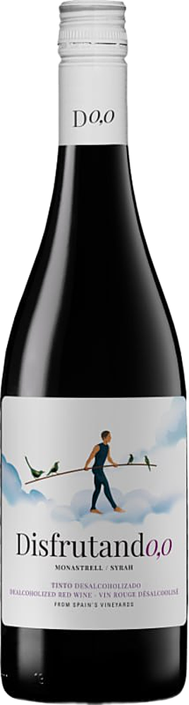Disfrutando Monastrell Syrah Tinto Zero Álcool